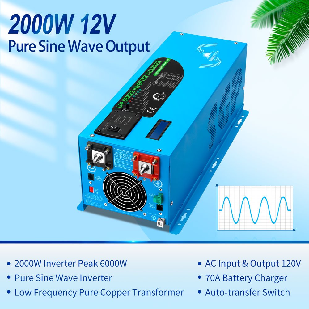 Low Frequency Inverter 3000W DC12V
